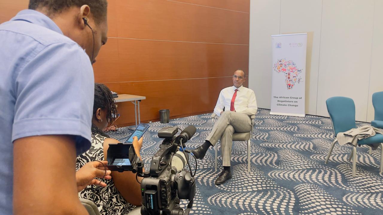 Chair Mohamed Media interview